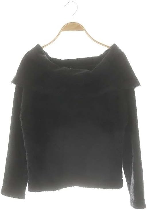 グレースコンチネンタル✨2Way✨モヘヤ混 ラムファーベスト 36 ジレ 黒